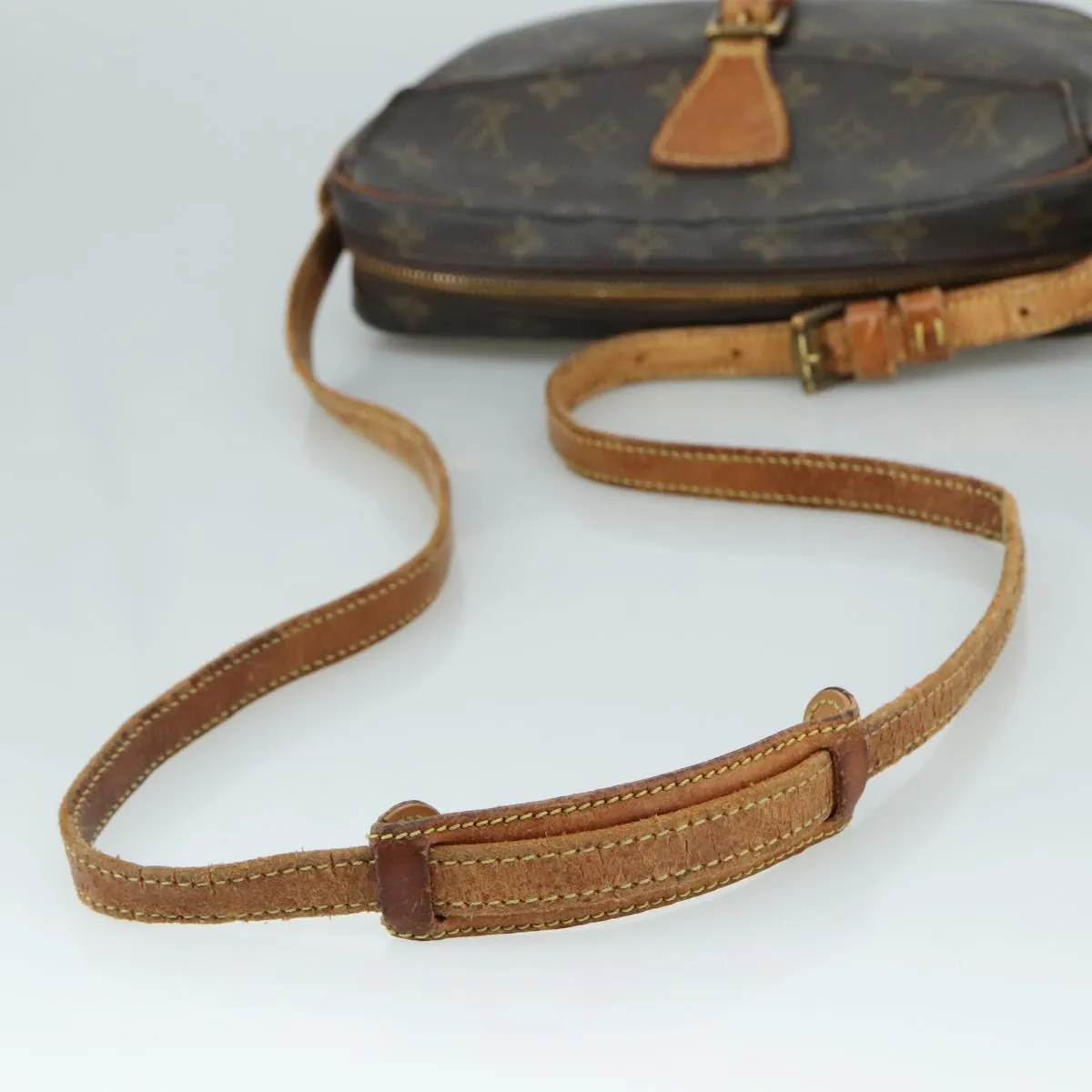 LOUIS VUITTON Monogram Jeune Fille MM Shoulder Bag M51226 LV 107085