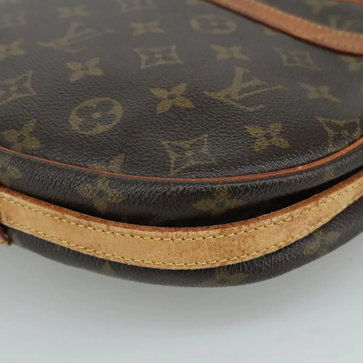 LOUIS VUITTON Monogram Jeune Fille MM Shoulder Bag M51226 LV 107085