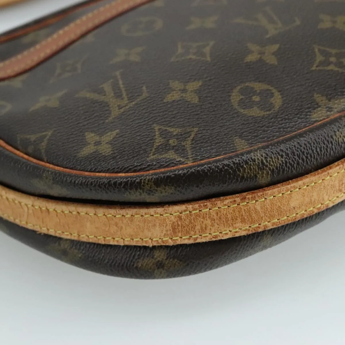 LOUIS VUITTON Monogram Jeune Fille MM Shoulder Bag M51226 LV 107085