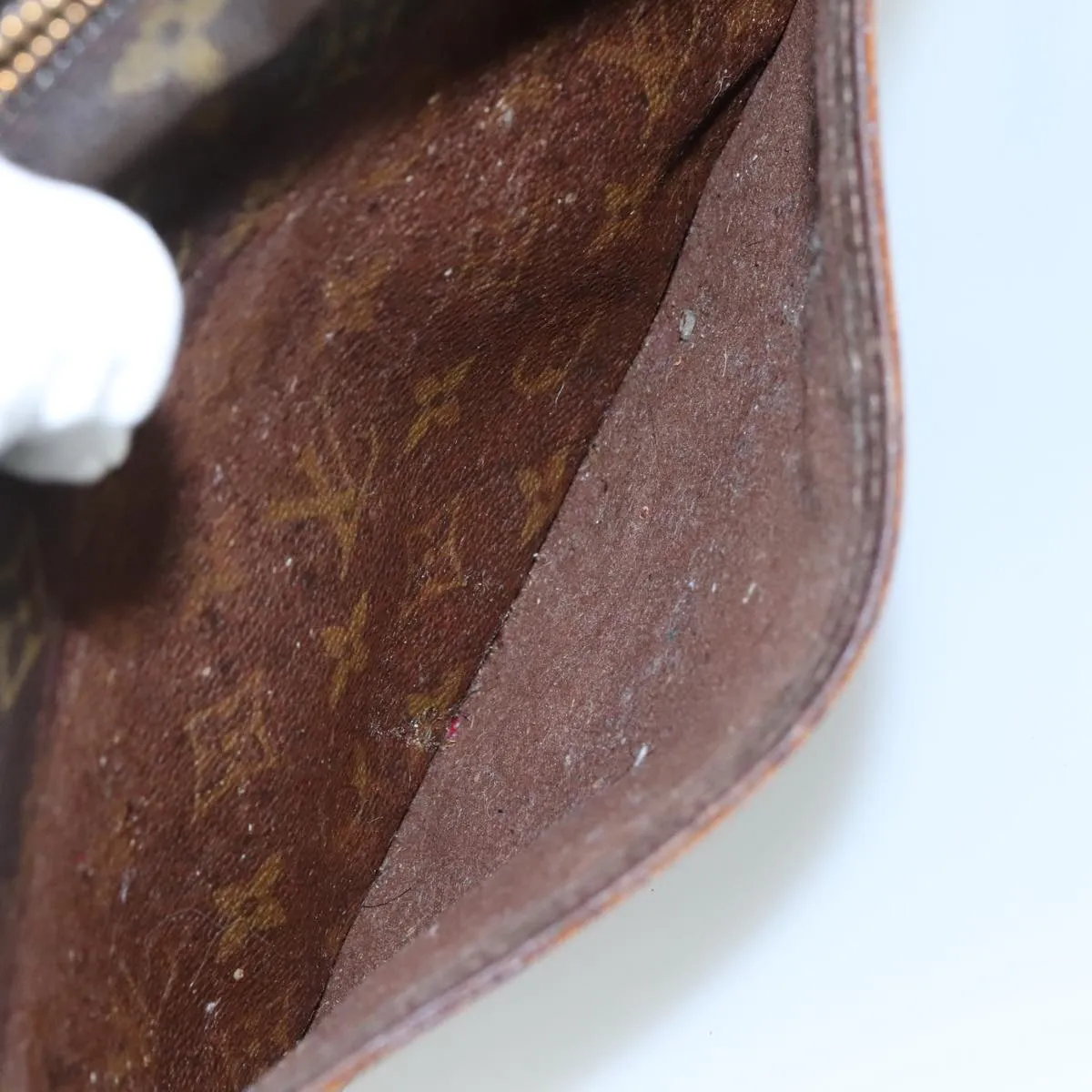 LOUIS VUITTON Monogram Jeune Fille MM Shoulder Bag M51226 LV 107085