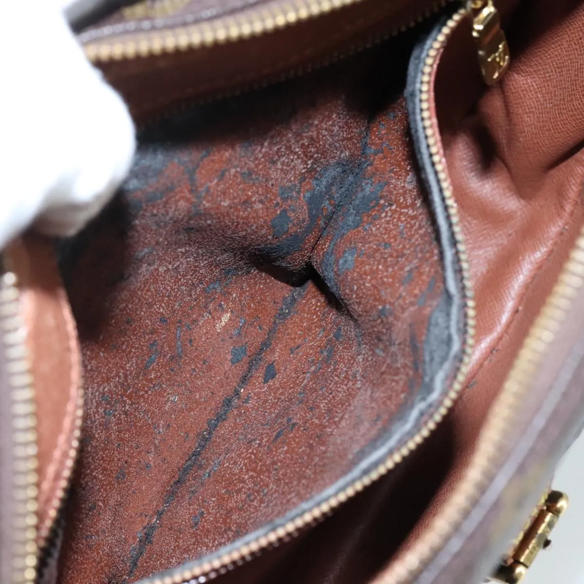 LOUIS VUITTON Monogram Jeune Fille MM Shoulder Bag M51226 LV 107137