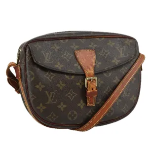 LOUIS VUITTON Monogram Jeune Fille MM Shoulder Bag M51226 LV 107137