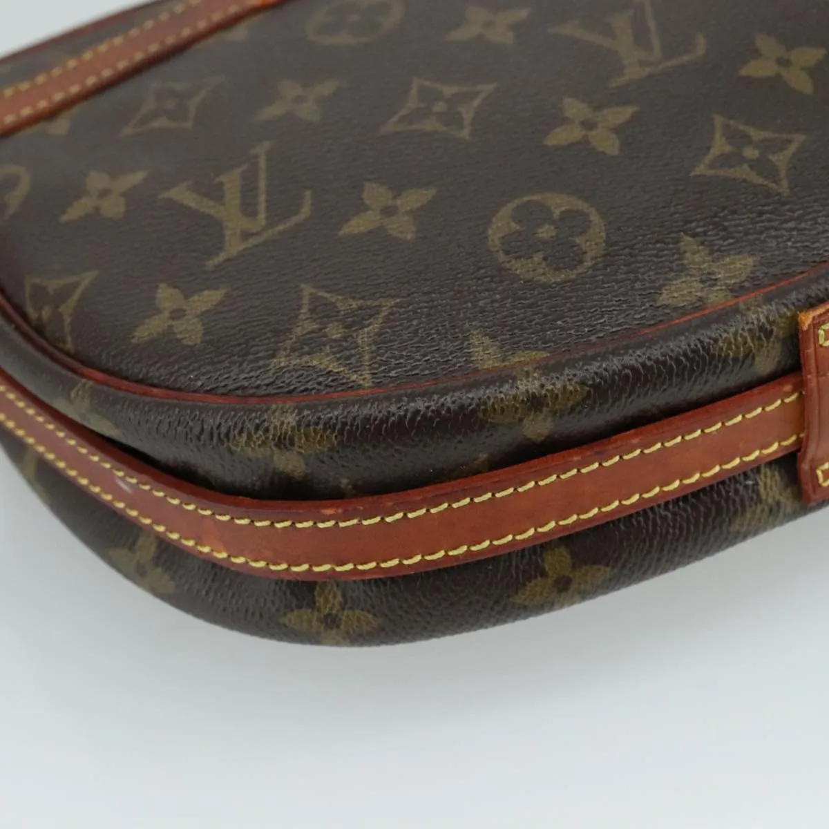 LOUIS VUITTON Monogram Jeune Fille MM Shoulder Bag M51226 LV 107137