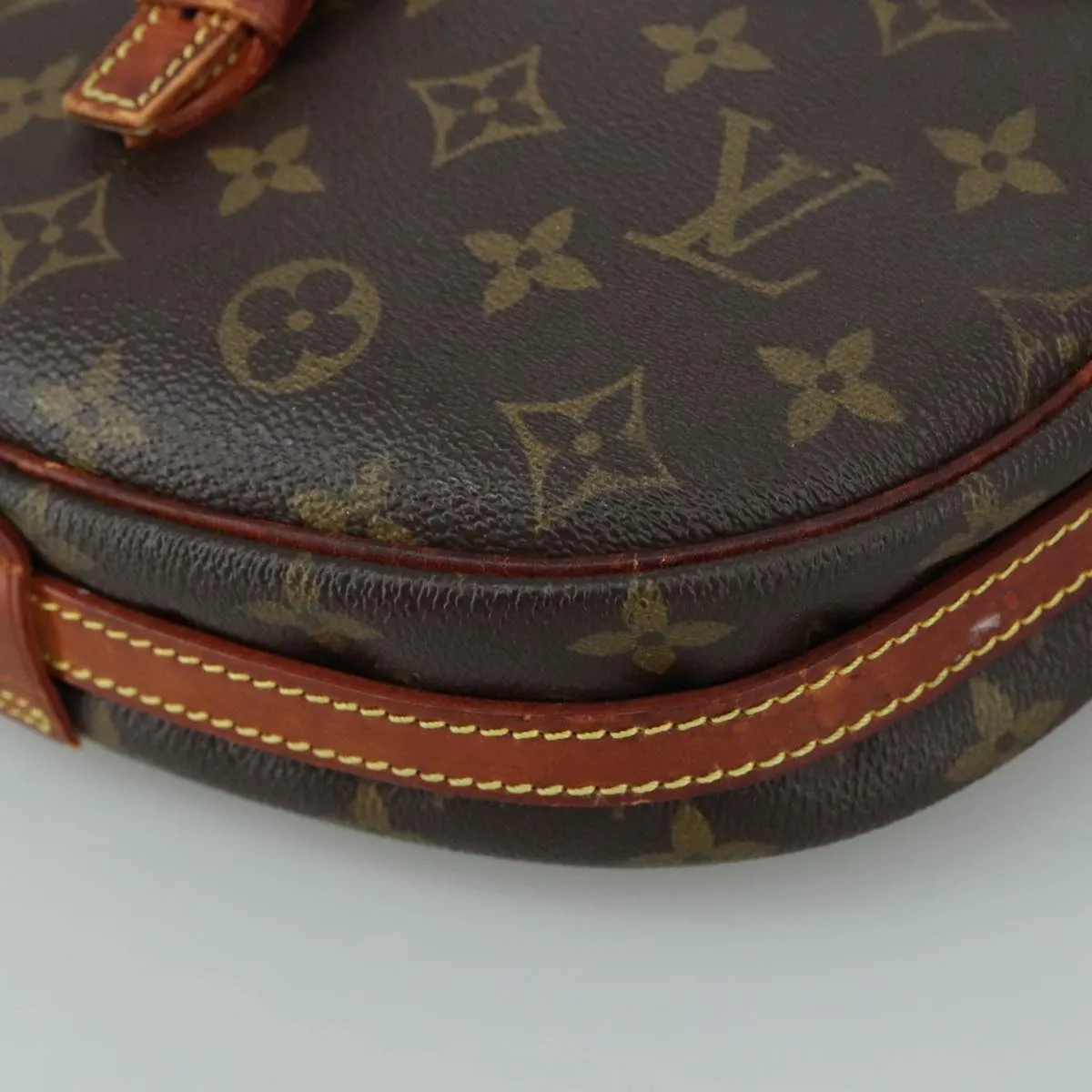 LOUIS VUITTON Monogram Jeune Fille MM Shoulder Bag M51226 LV 107137