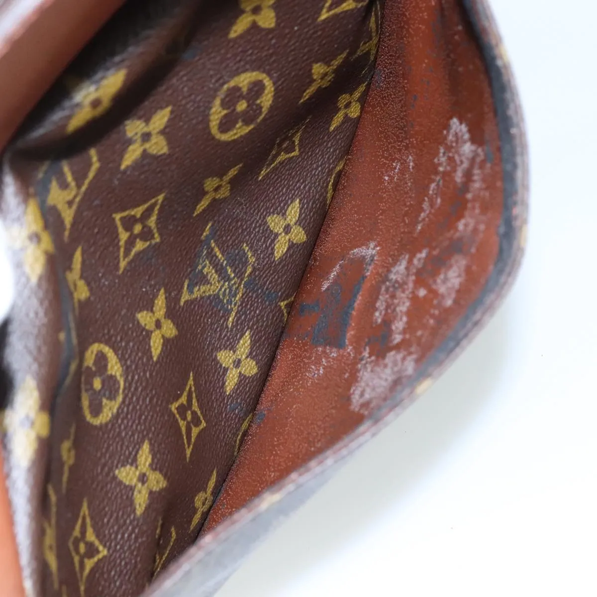 LOUIS VUITTON Monogram Jeune Fille MM Shoulder Bag M51226 LV 107137