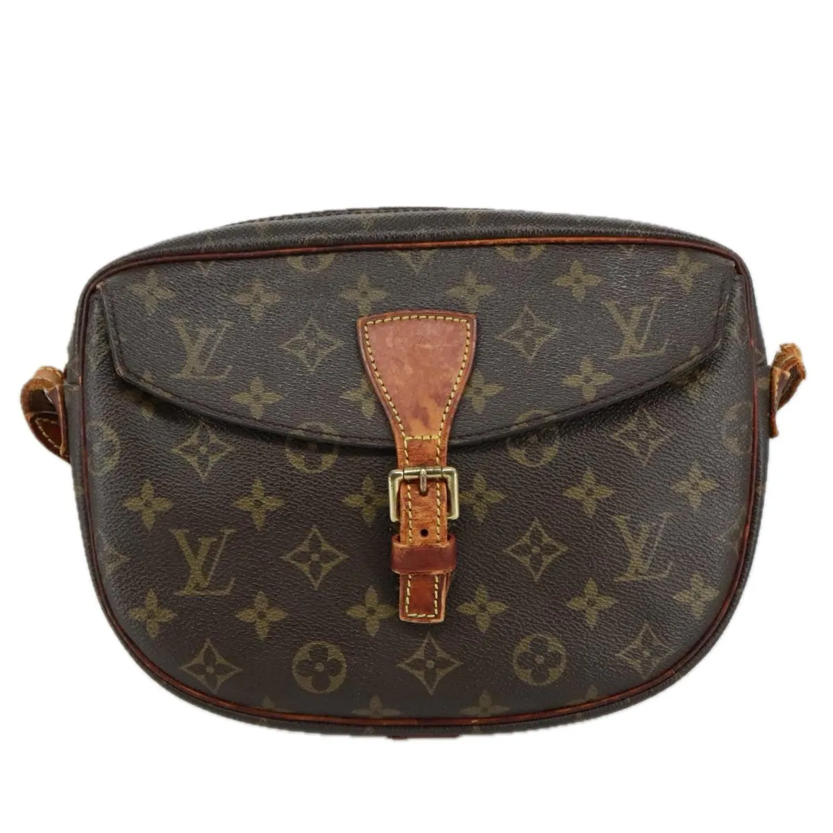 LOUIS VUITTON Monogram Jeune Fille MM Shoulder Bag M51226 LV 107137