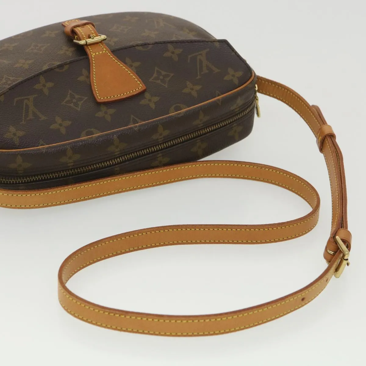 LOUIS VUITTON Monogram Jeune Fille MM Shoulder Bag M51226 LV 38403
