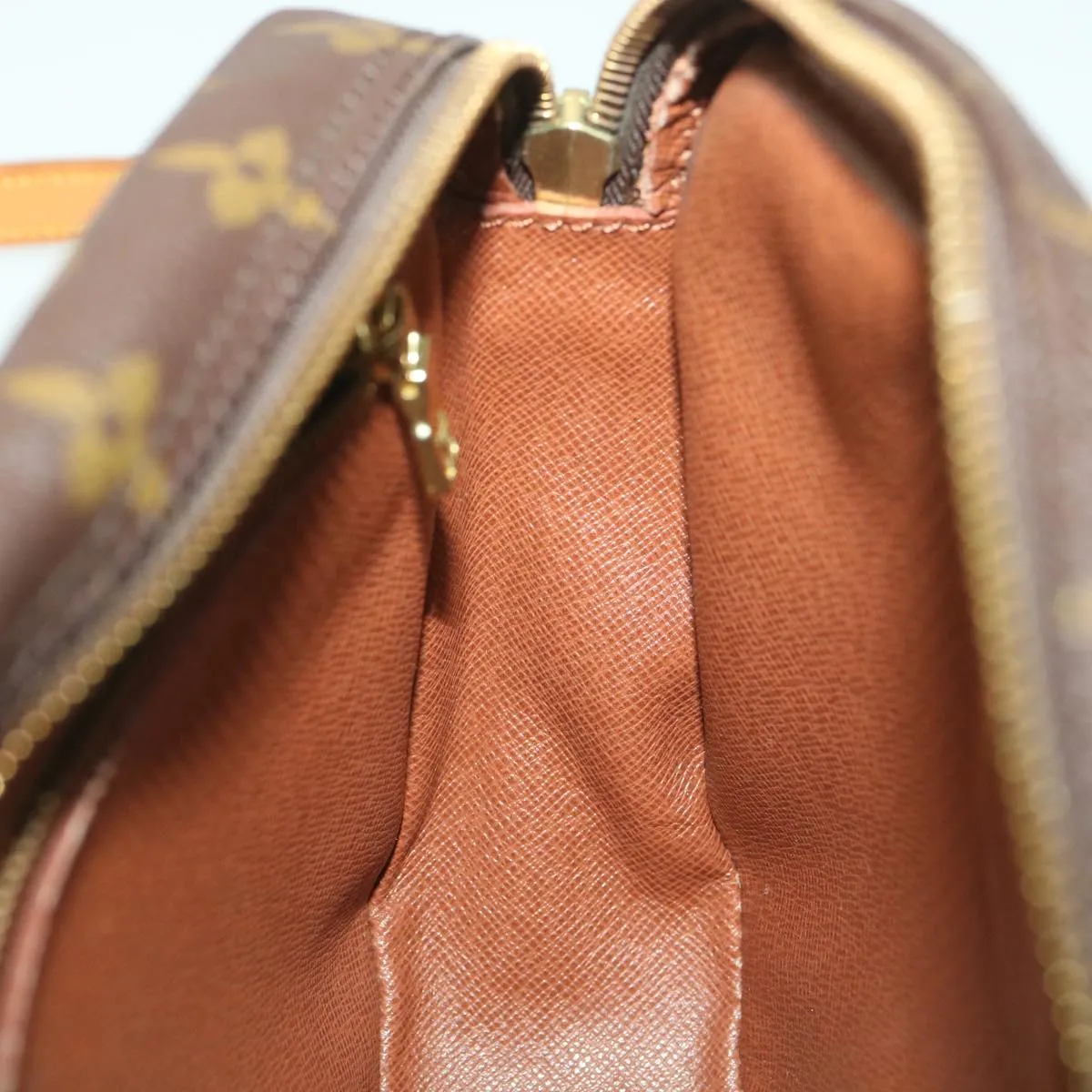 LOUIS VUITTON Monogram Jeune Fille MM Shoulder Bag M51226 LV 38403