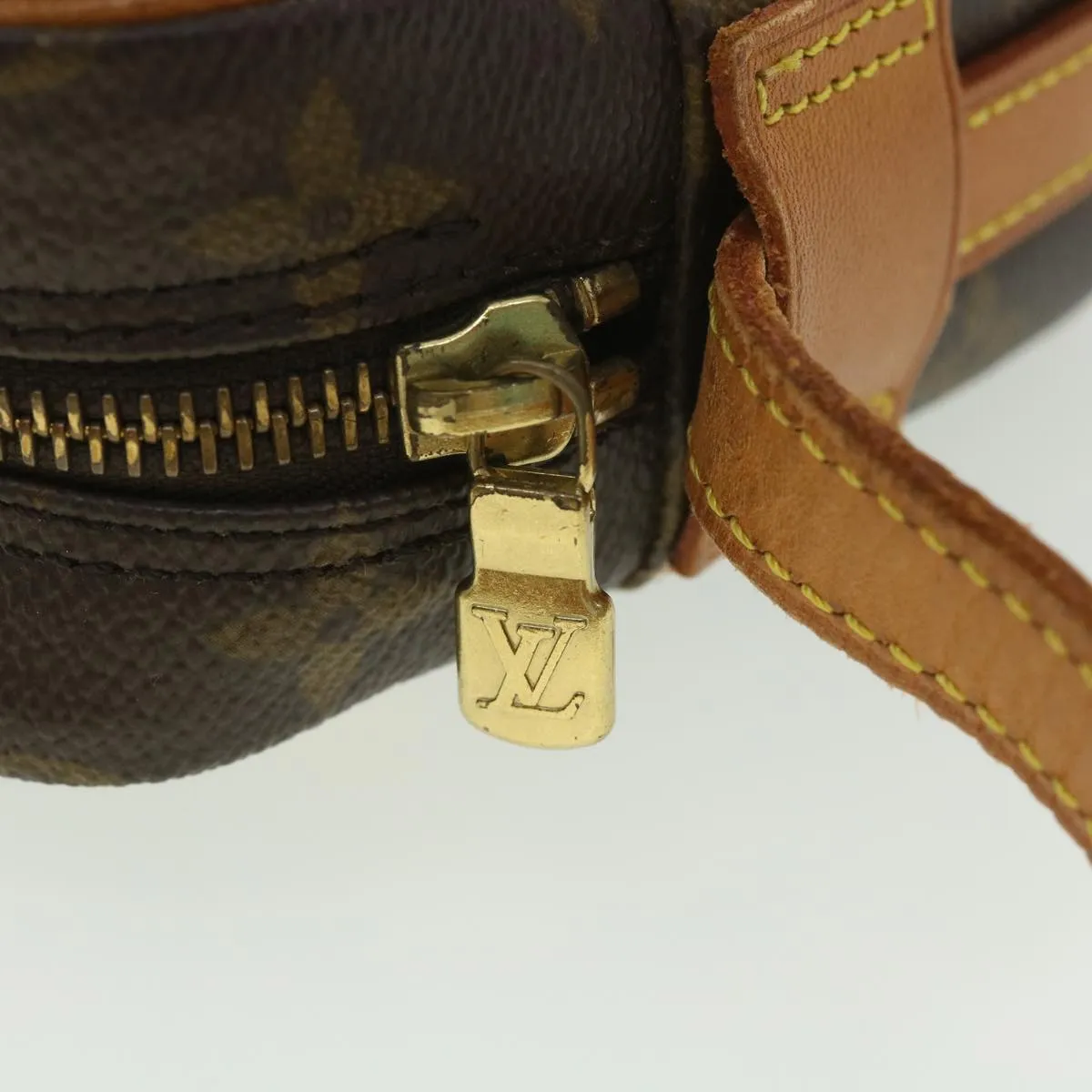 LOUIS VUITTON Monogram Jeune Fille MM Shoulder Bag M51226 LV 38403