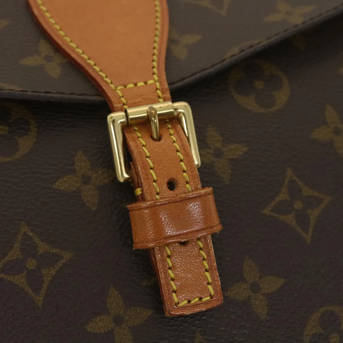 LOUIS VUITTON Monogram Jeune Fille MM Shoulder Bag M51226 LV 38403