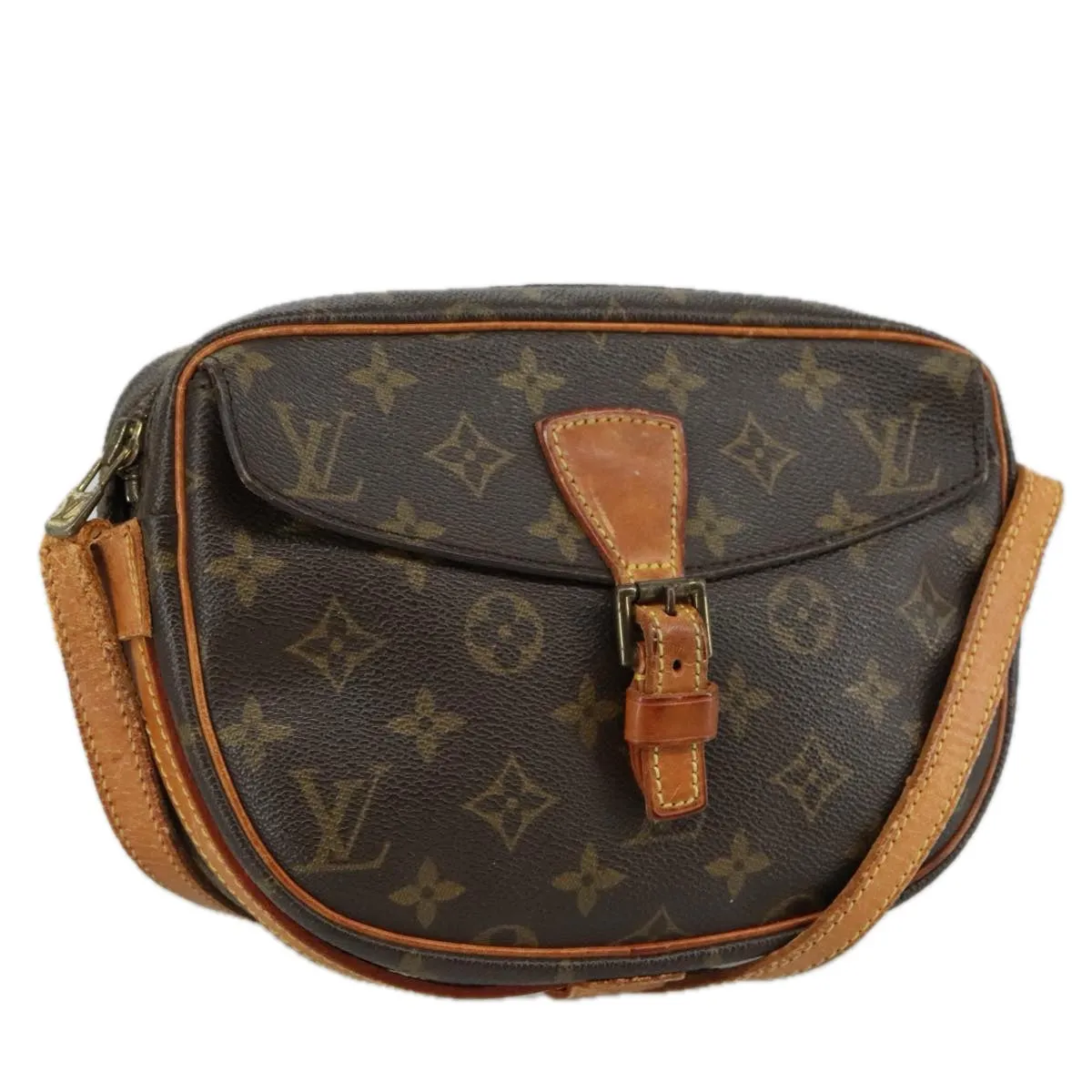 LOUIS VUITTON Monogram Jeune Fille PM Shoulder Bag M51227 LV 107138