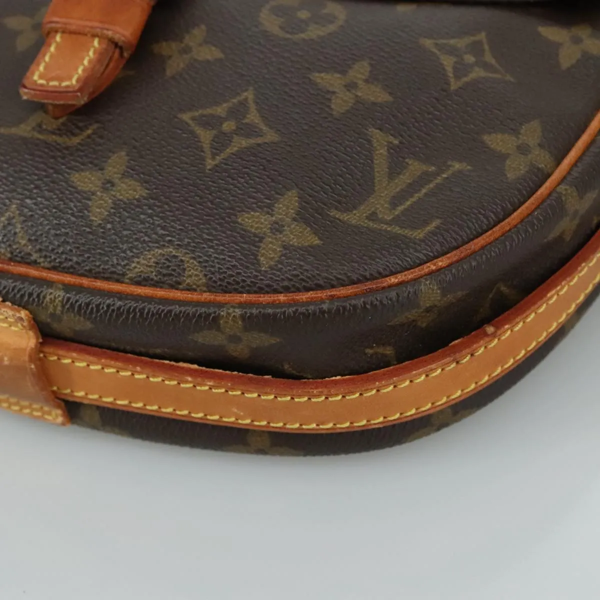 LOUIS VUITTON Monogram Jeune Fille PM Shoulder Bag M51227 LV 107138