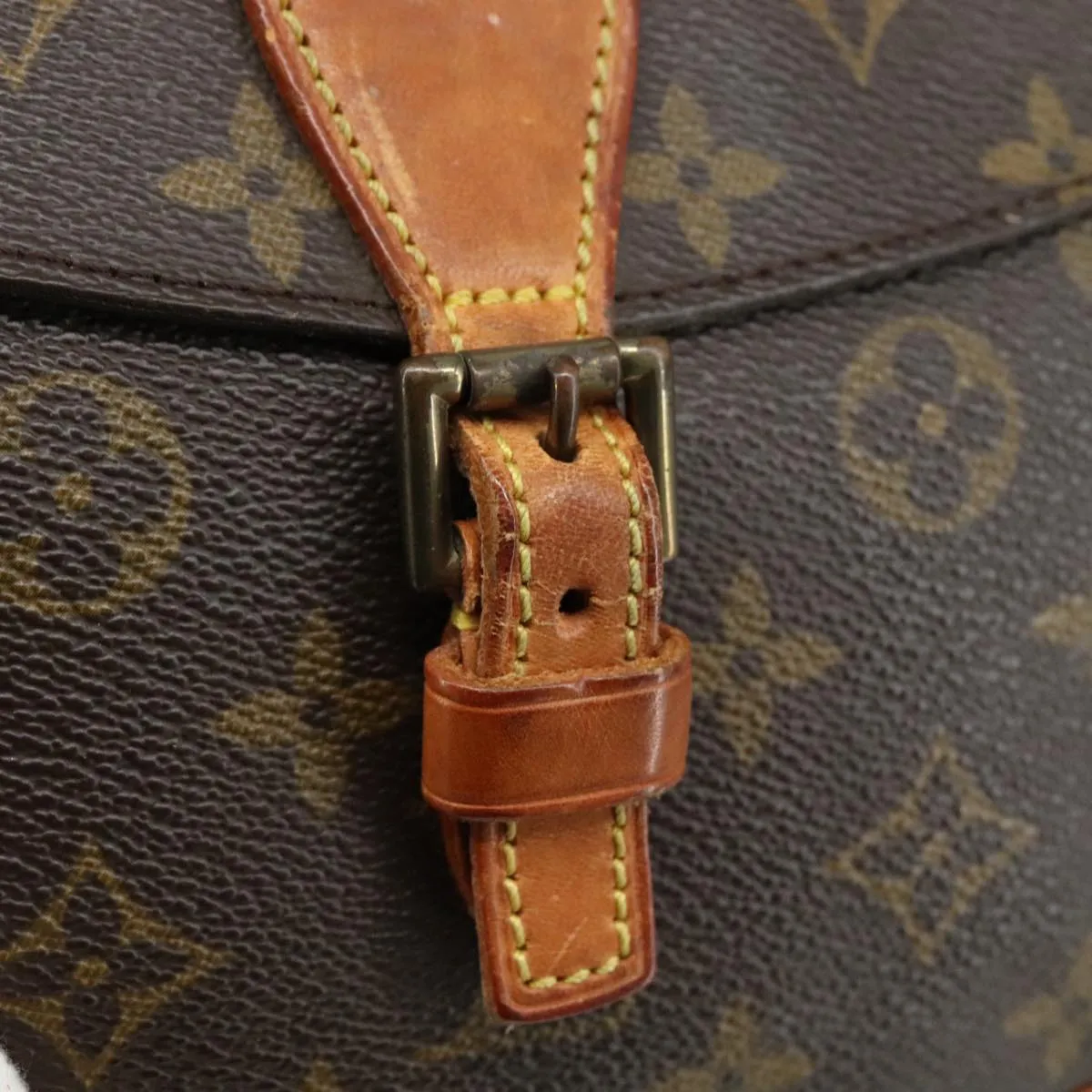 LOUIS VUITTON Monogram Jeune Fille PM Shoulder Bag M51227 LV 107138