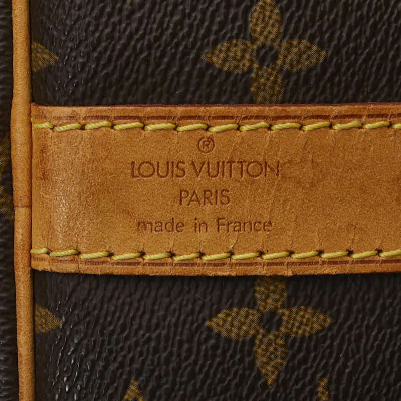 Louis Vuitton Monogram Keepall Bandrier 45 Boston Bag Handbag Shoulder Bag 2WAY M41418 Brown PVC Leather  Louis Vuitton