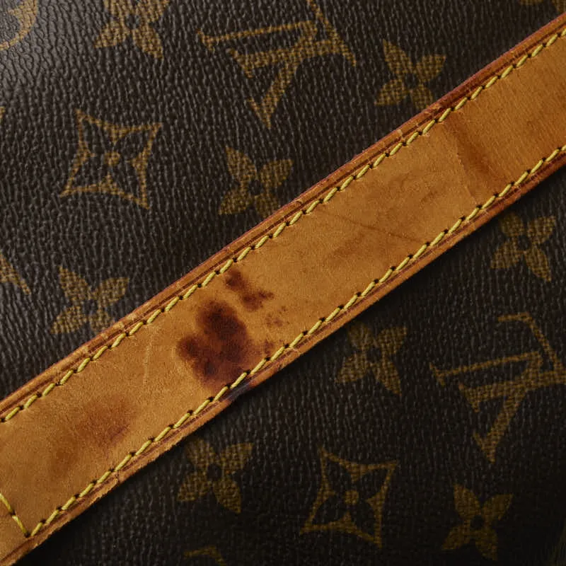 Louis Vuitton Monogram Keepall Bandrier 45 Boston Bag Handbag Shoulder Bag 2WAY M41418 Brown PVC Leather  Louis Vuitton
