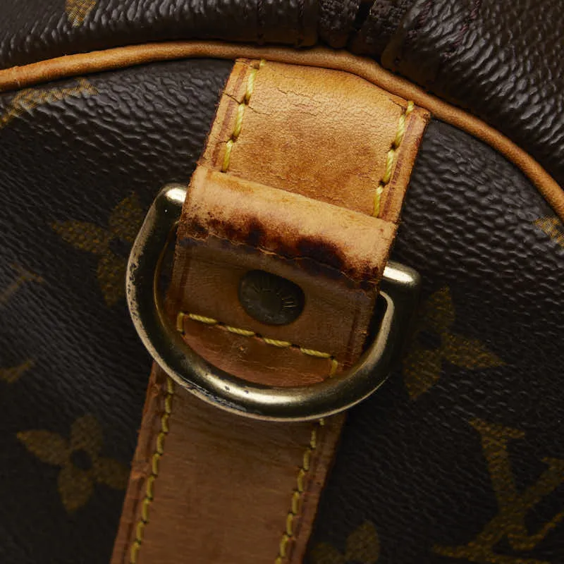 Louis Vuitton Monogram Keepall Bandrier 45 Boston Bag Handbag Shoulder Bag 2WAY M41418 Brown PVC Leather  Louis Vuitton