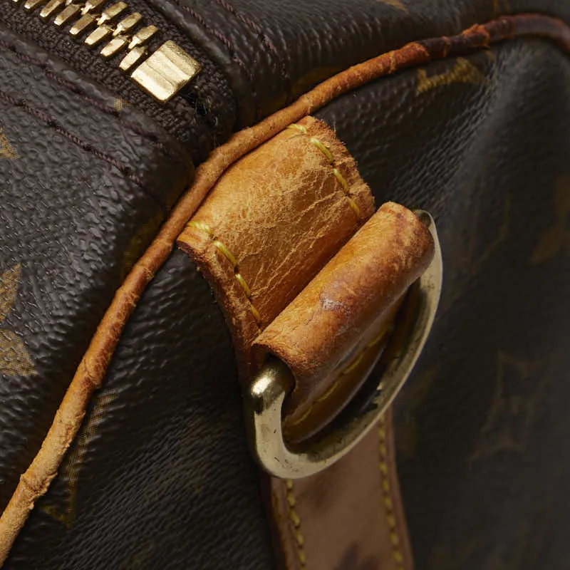 Louis Vuitton Monogram Keepall Bandrier 45 Boston Bag Handbag Shoulder Bag 2WAY M41418 Brown PVC Leather  Louis Vuitton