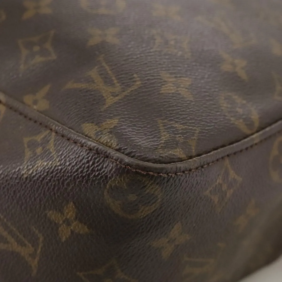 LOUIS VUITTON Monogram Looping GM Shoulder Bag M51145 LV 104891