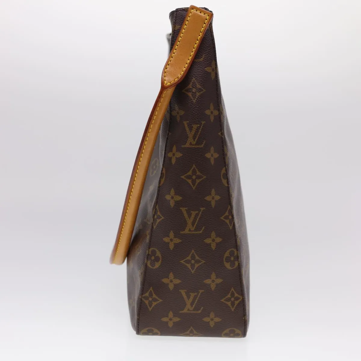 LOUIS VUITTON Monogram Looping GM Shoulder Bag M51145 LV am4175