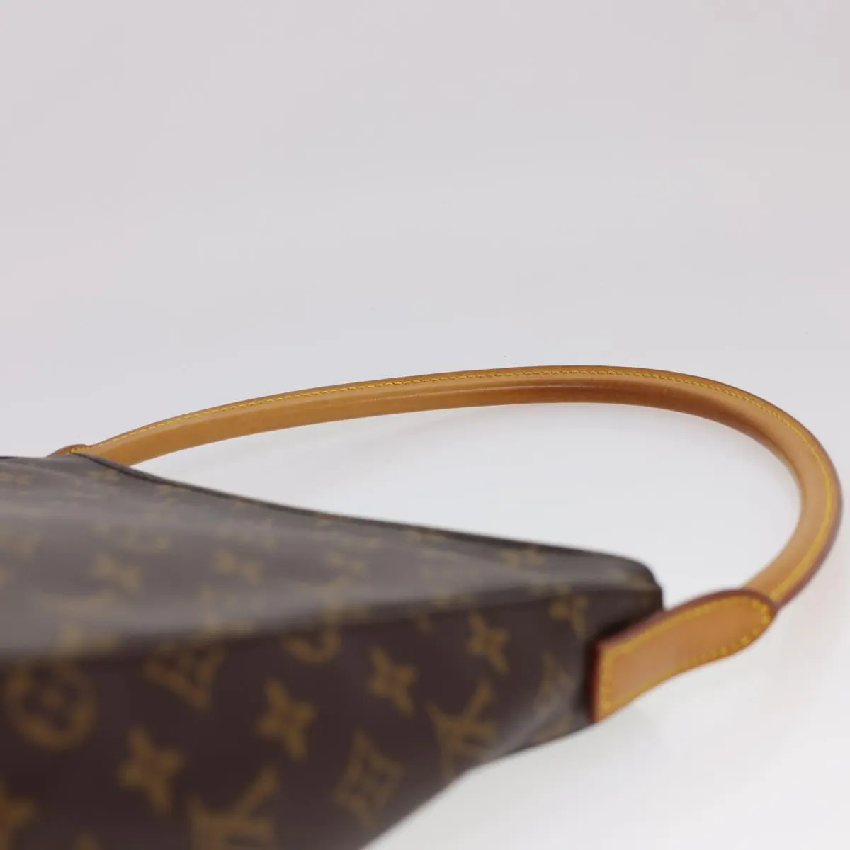 LOUIS VUITTON Monogram Looping GM Shoulder Bag M51145 LV am4175