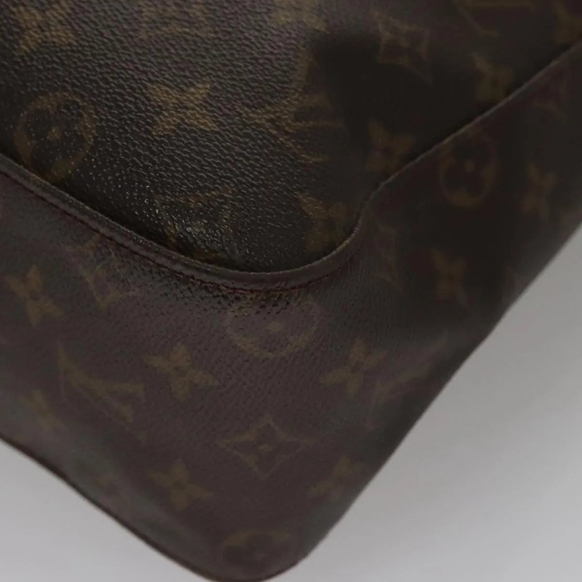 LOUIS VUITTON Monogram Looping GM Shoulder Bag M51145 LV yk16563