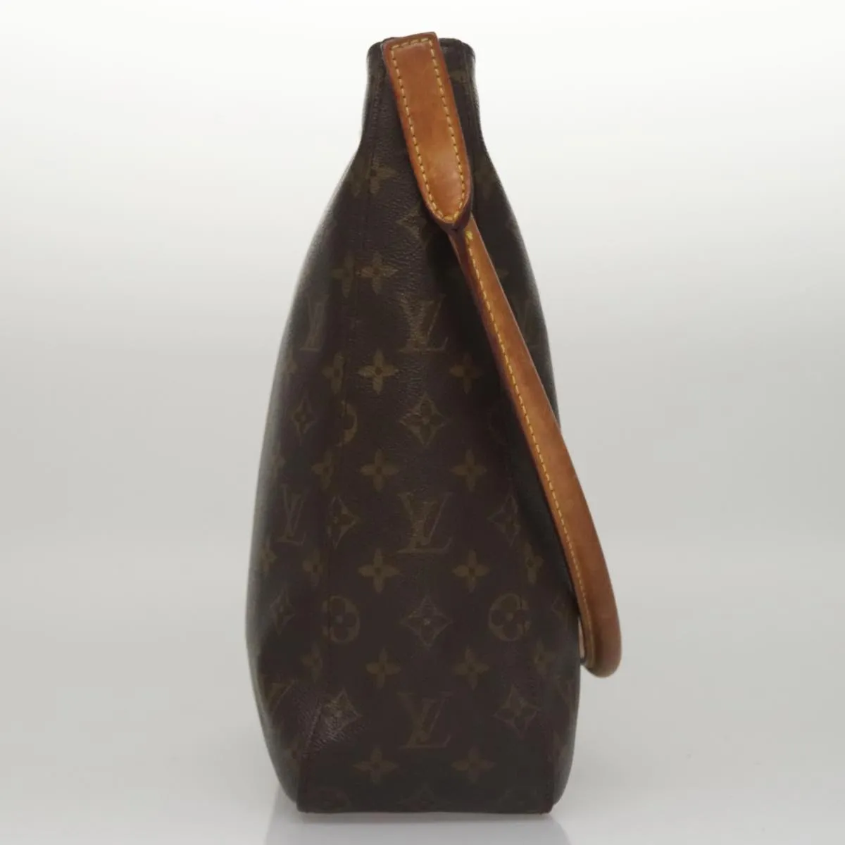 LOUIS VUITTON Monogram Looping GM Shoulder Bag M51145 LV yk16563
