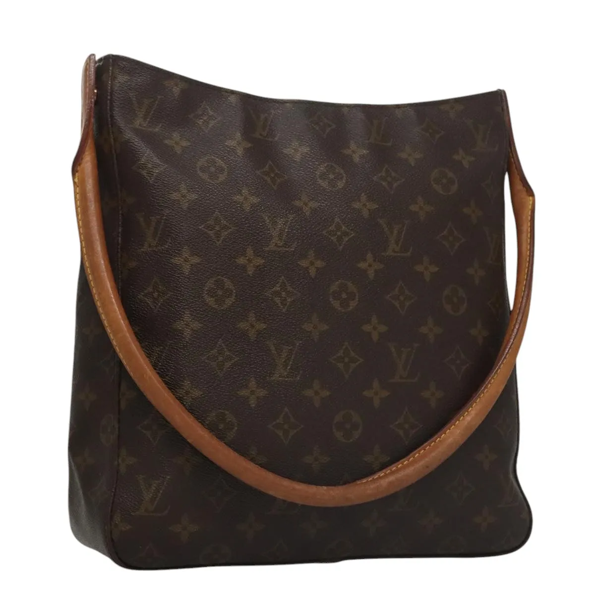 LOUIS VUITTON Monogram Looping GM Shoulder Bag M51145 LV yk16563