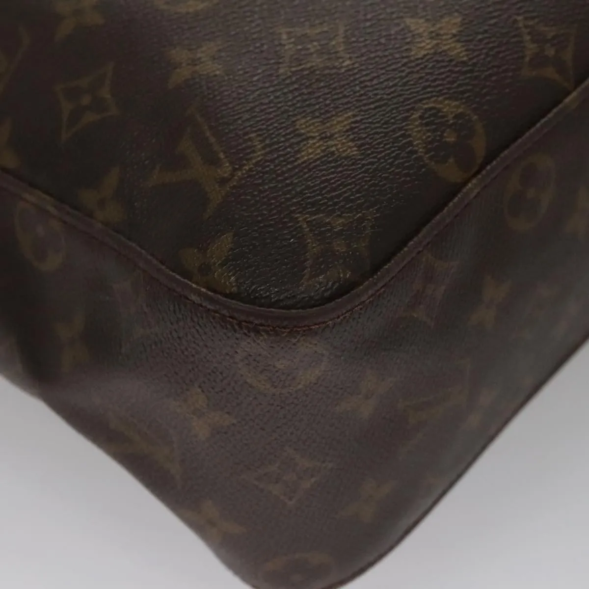 LOUIS VUITTON Monogram Looping GM Shoulder Bag M51145 LV yk16563