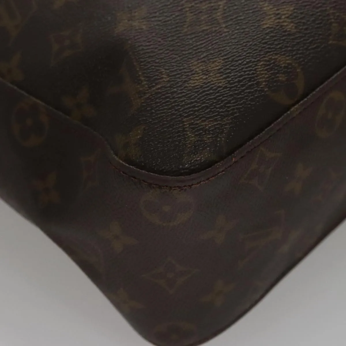 LOUIS VUITTON Monogram Looping GM Shoulder Bag M51145 LV yk16563