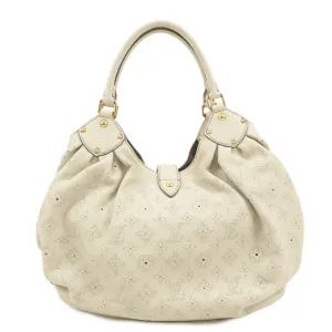 Louis Vuitton Monogram Mahina XL Shoulder Bag Cream M93059