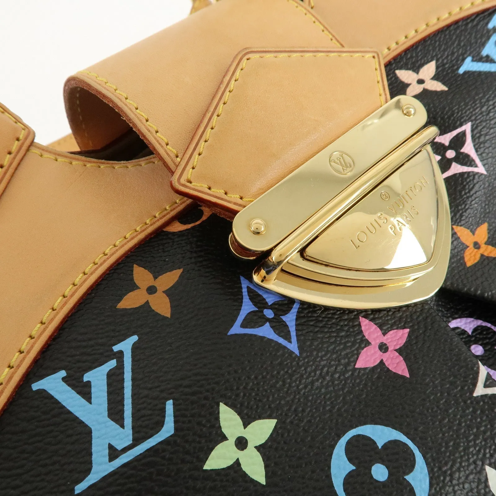 Louis Vuitton Monogram Multicolor Ursula Hand Shoulder Bag M40124