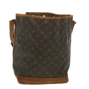LOUIS VUITTON Monogram Noe Shoulder Bag M42224 LV 38597