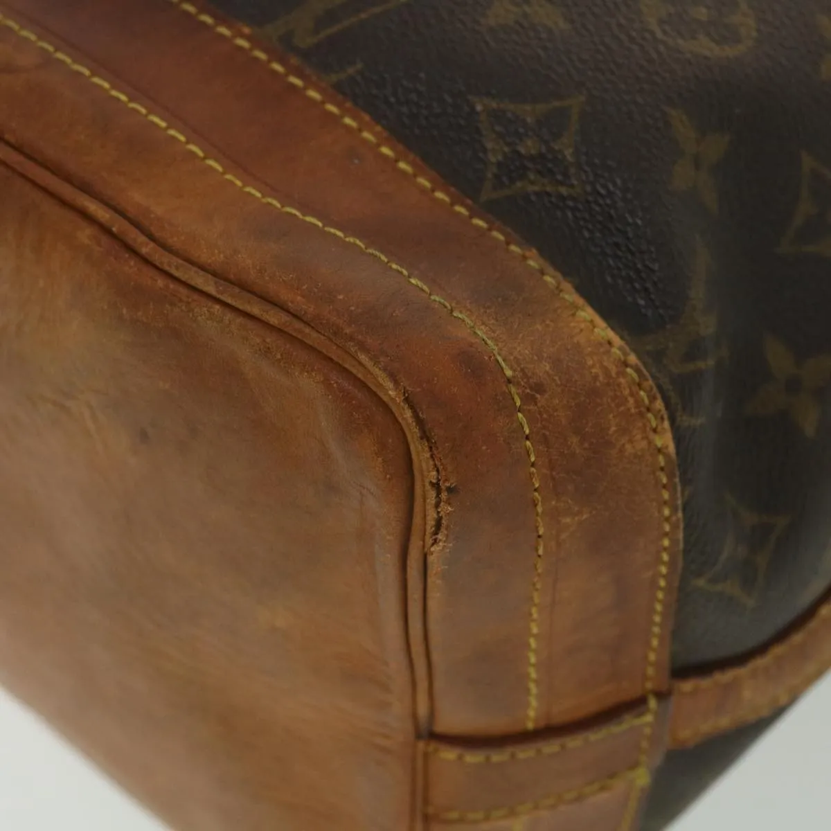 LOUIS VUITTON Monogram Noe Shoulder Bag M42224 LV 38597
