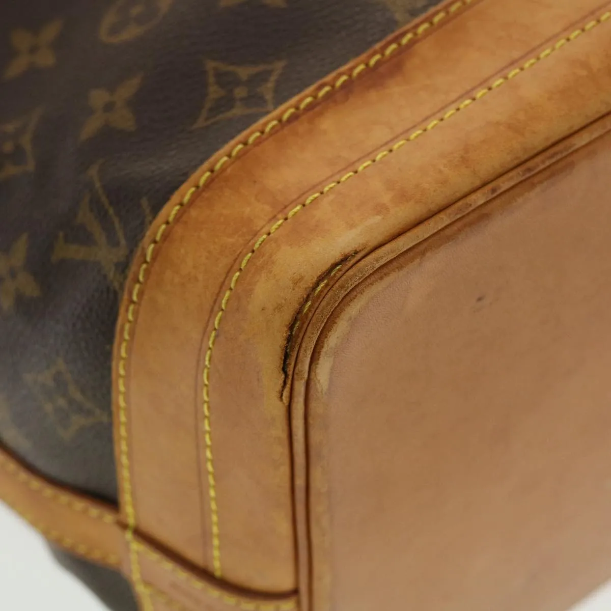 LOUIS VUITTON Monogram Noe Shoulder Bag M42224 LV rd4746