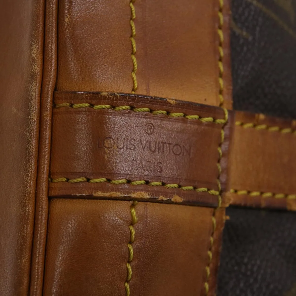 LOUIS VUITTON Monogram Noe Shoulder Bag M42224 LV rd4801