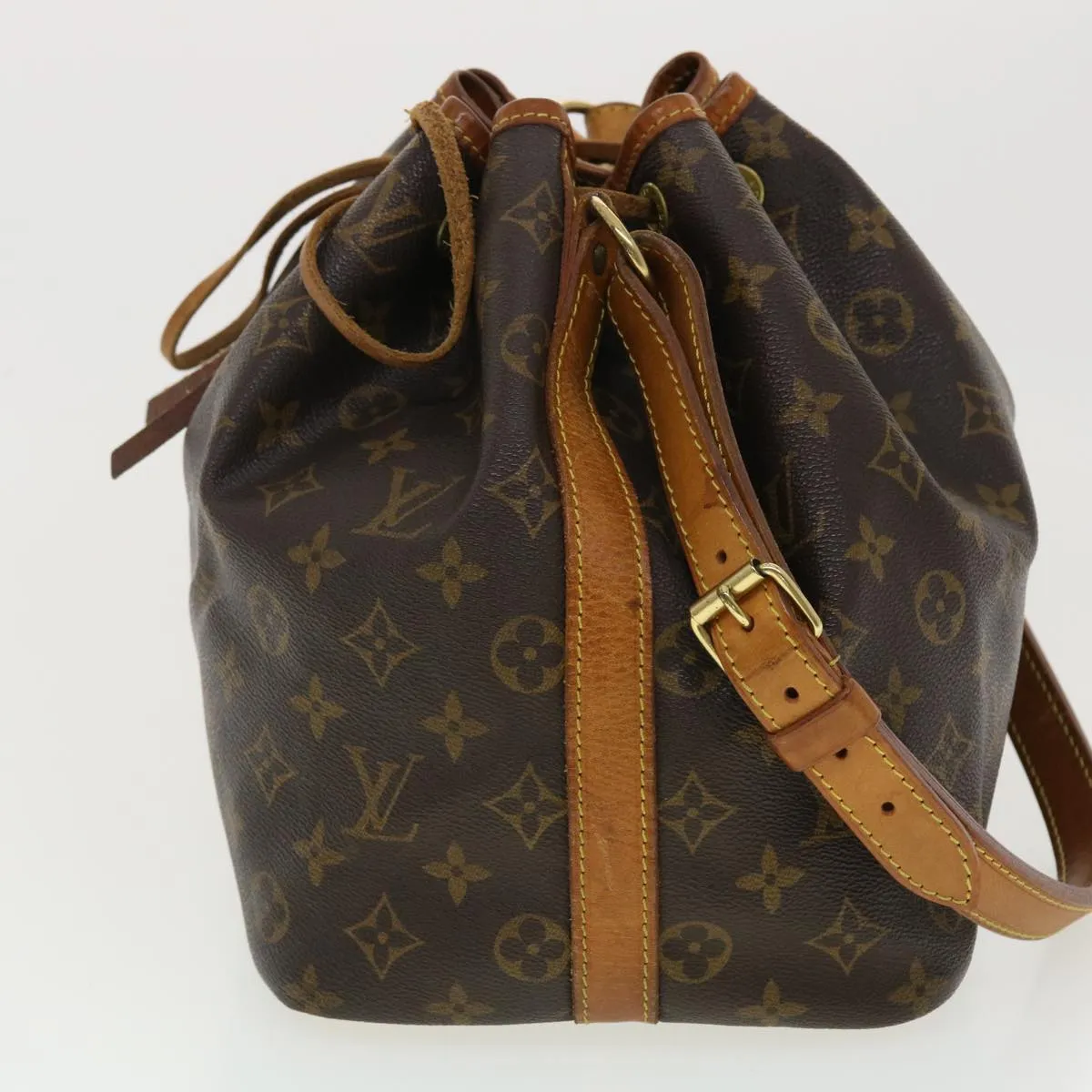 LOUIS VUITTON Monogram Petit Noe Shoulder Bag M42226 LV 40661