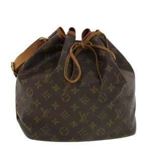 LOUIS VUITTON Monogram Petit Noe Shoulder Bag M42226 LV 40661