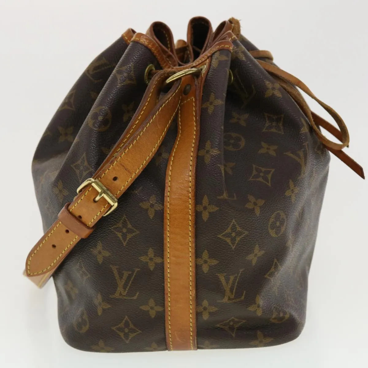 LOUIS VUITTON Monogram Petit Noe Shoulder Bag M42226 LV 40661