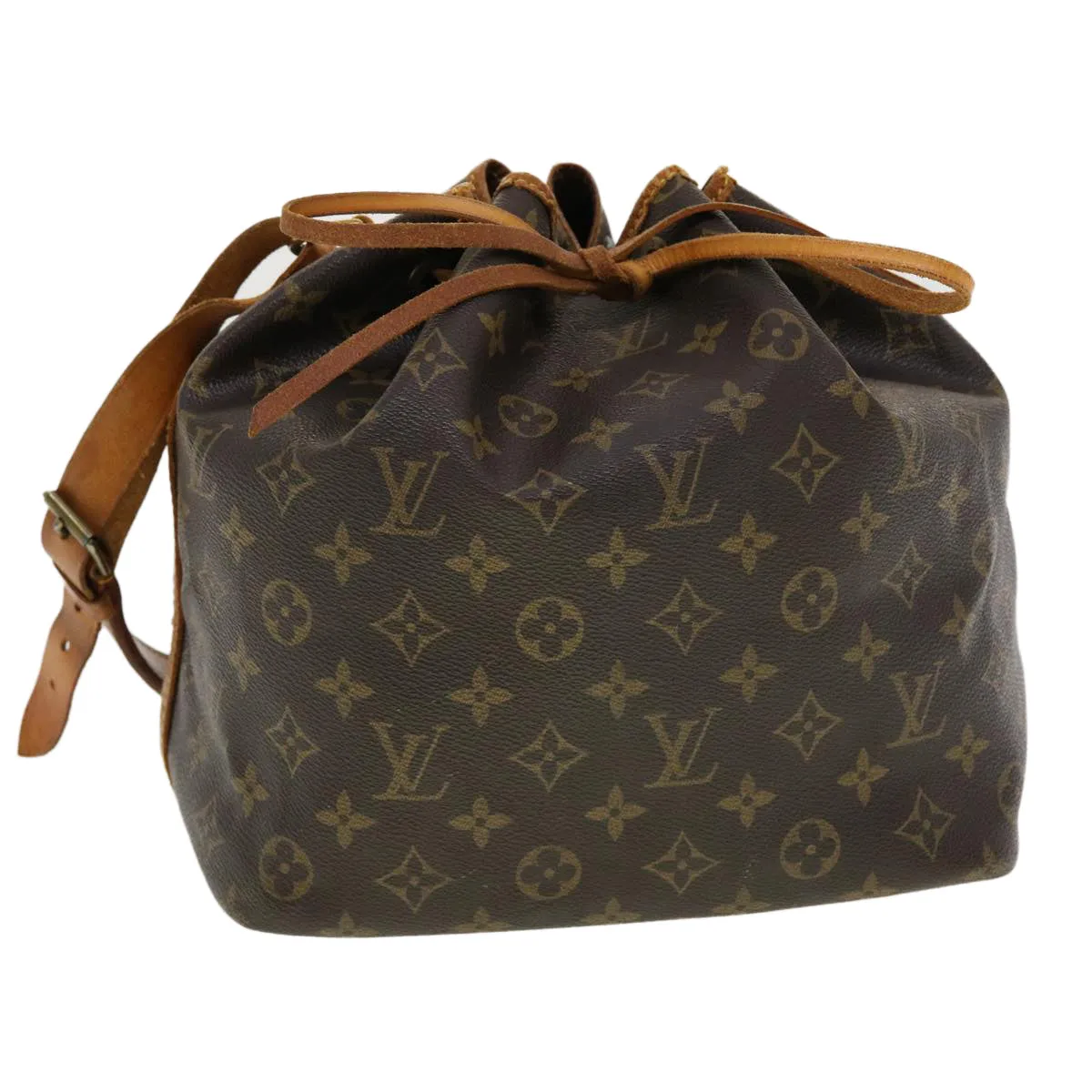LOUIS VUITTON Monogram Petit Noe Shoulder Bag M42226 LV 40789