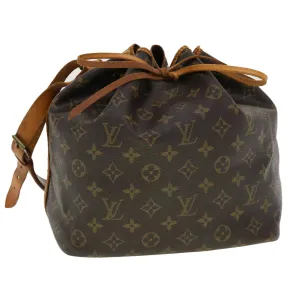 LOUIS VUITTON Monogram Petit Noe Shoulder Bag M42226 LV 40789