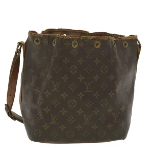 LOUIS VUITTON Monogram Petit Noe Shoulder Bag M42226 LV bs4574