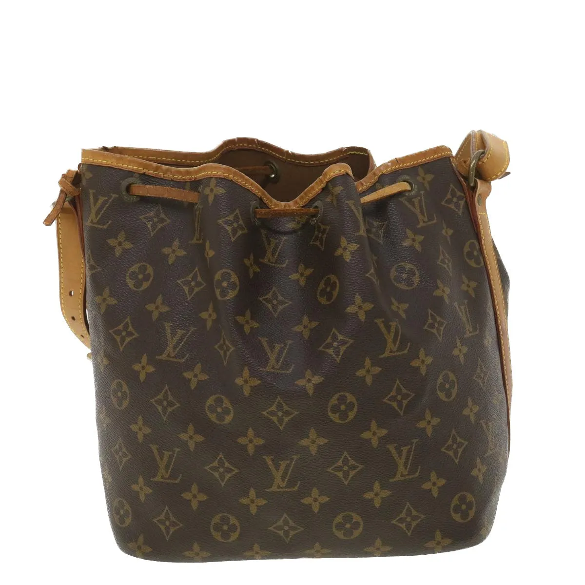 LOUIS VUITTON Monogram Petit Noe Shoulder Bag M42226 LV rd4459