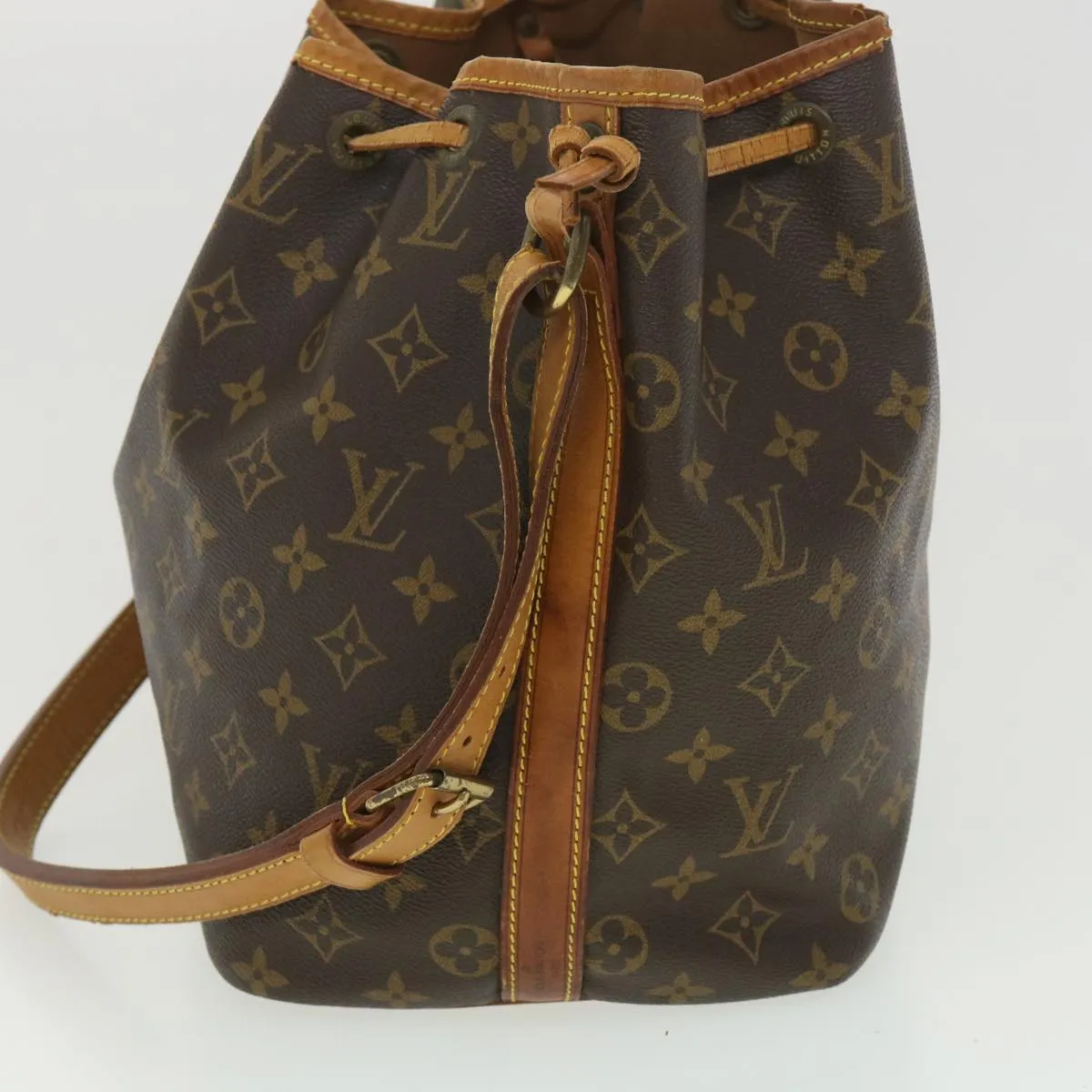 LOUIS VUITTON Monogram Petit Noe Shoulder Bag M42226 LV rd4459