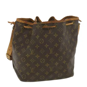 LOUIS VUITTON Monogram Petit Noe Shoulder Bag M42226 LV rd4459