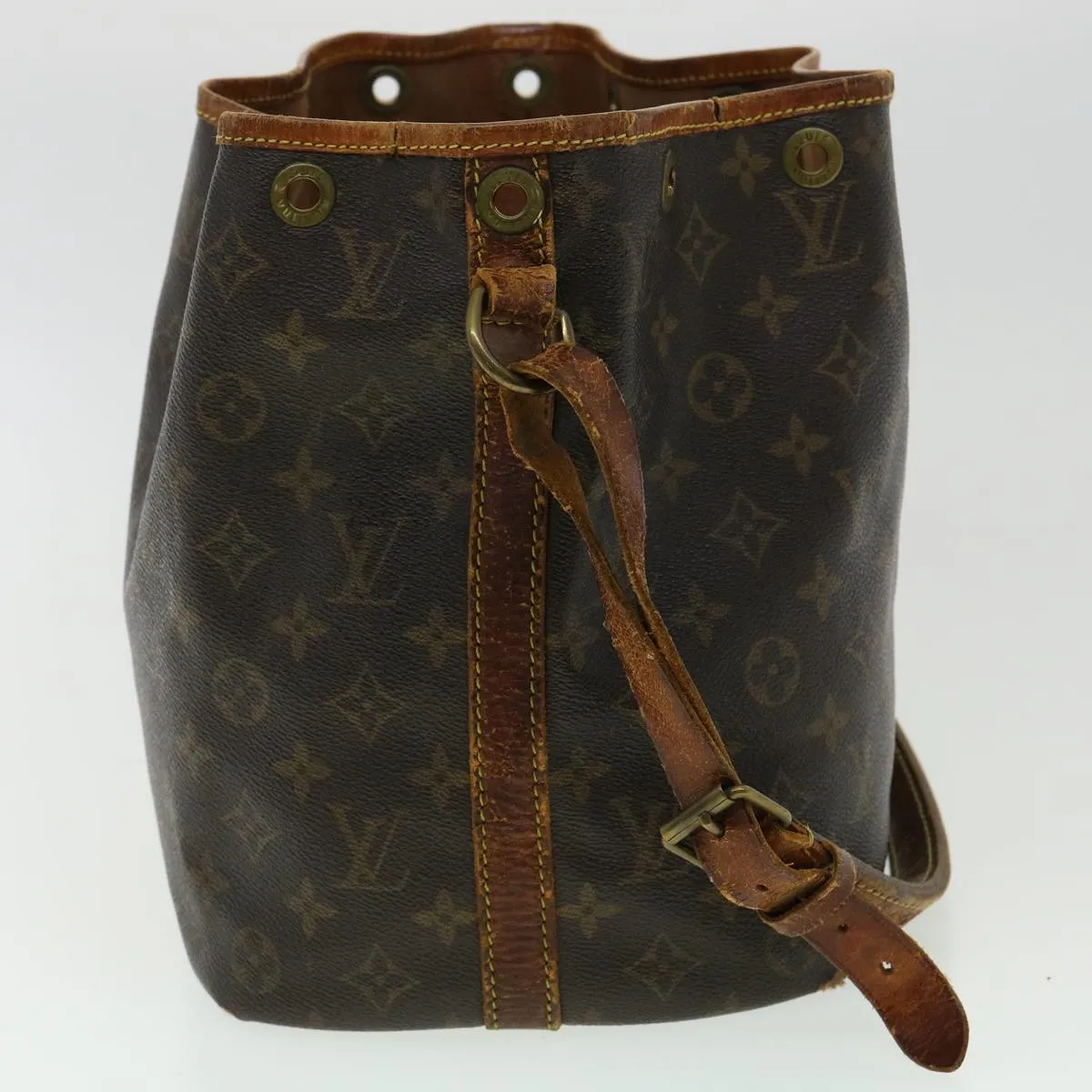 LOUIS VUITTON Monogram Petit Noe Shoulder Bag M42226 LV yk5200B