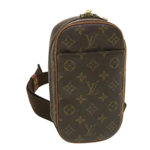 LOUIS VUITTON Monogram Pochette Gange Shoulder Bag M51870 LV 38739