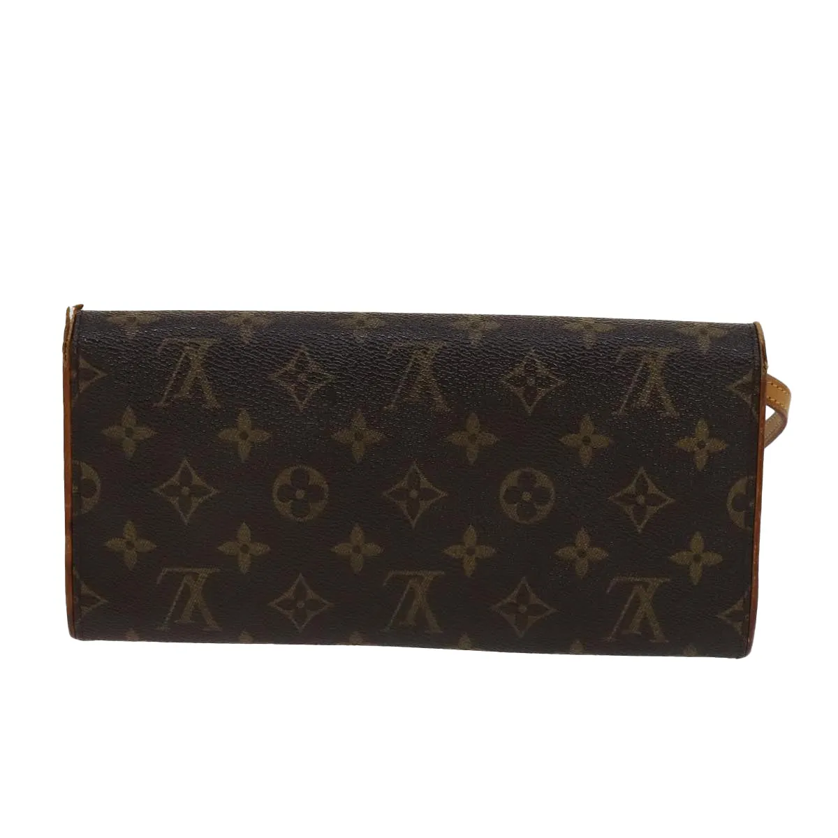 LOUIS VUITTON Monogram Pochette Twin GM Shoulder Bag M51852 LV 106937
