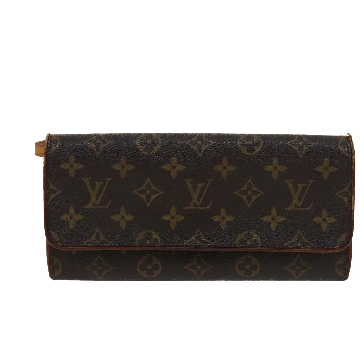 LOUIS VUITTON Monogram Pochette Twin GM Shoulder Bag M51852 LV 106937
