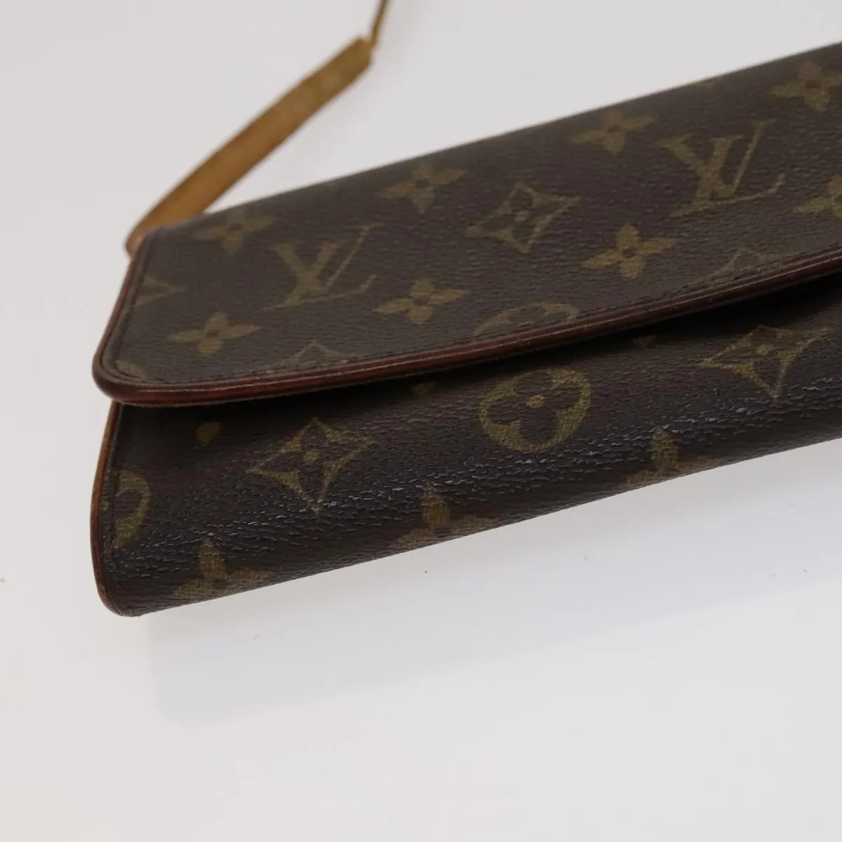 LOUIS VUITTON Monogram Pochette Twin GM Shoulder Bag M51852 LV 106937