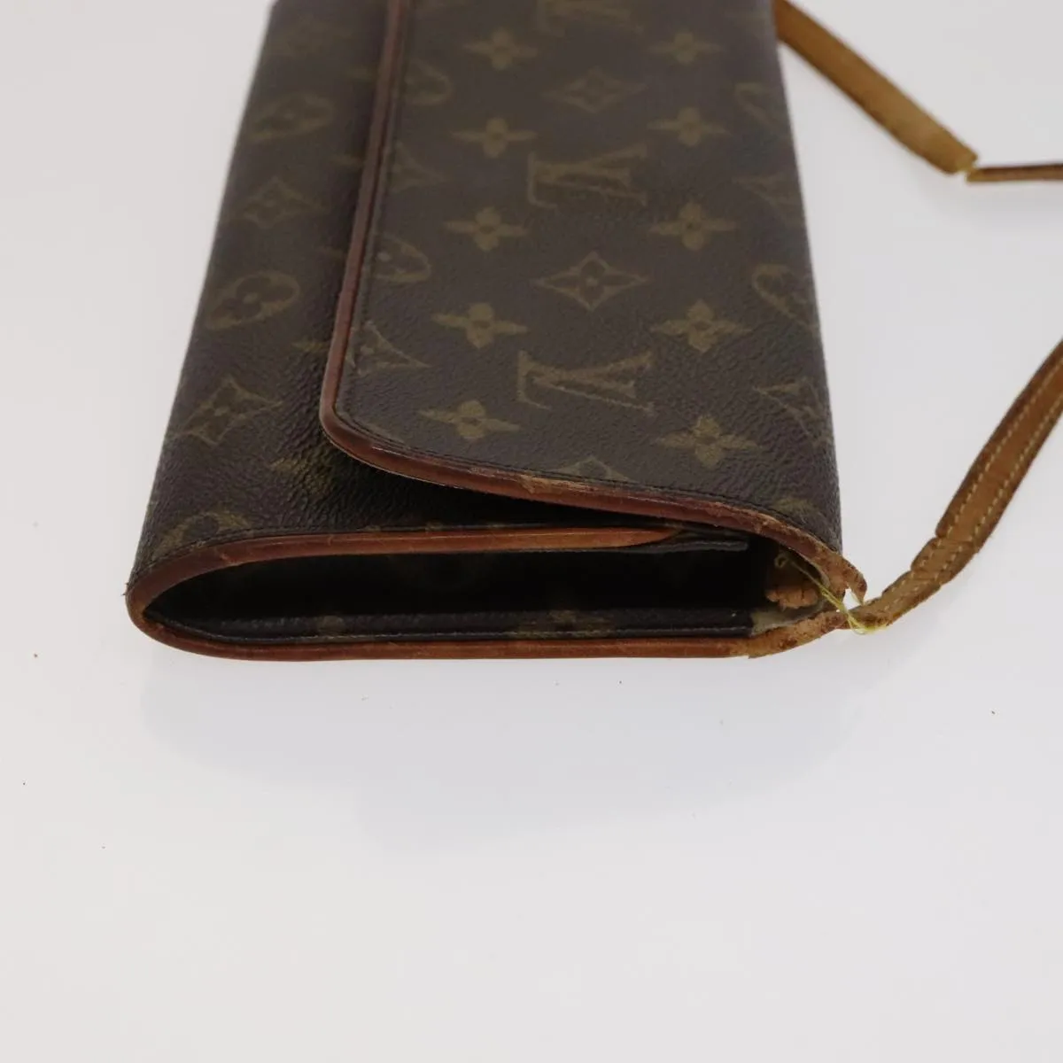 LOUIS VUITTON Monogram Pochette Twin GM Shoulder Bag M51852 LV 106937